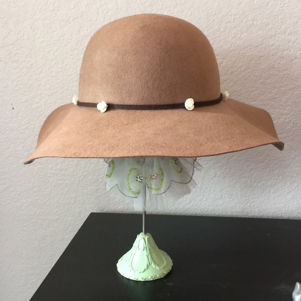 Nine West Floppy Wool Hat